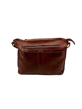Wild West Brown Leather Crossbody